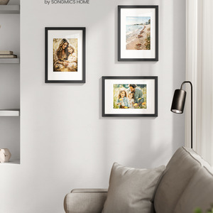 Black SONGMICS A4 Picture Frames, Photo Frames shot 12374249