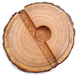 Natural Wooden Phone Holder Hands Free Desk Stand for All Devices