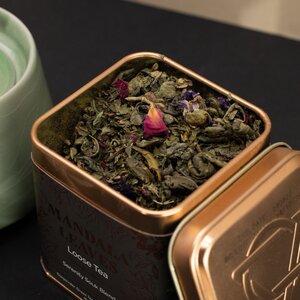 Serenity Souk Green Tea Blend Mint, Rose Floral Notes