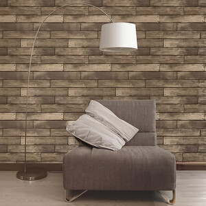 Realistic Wood Planks Wallpaper