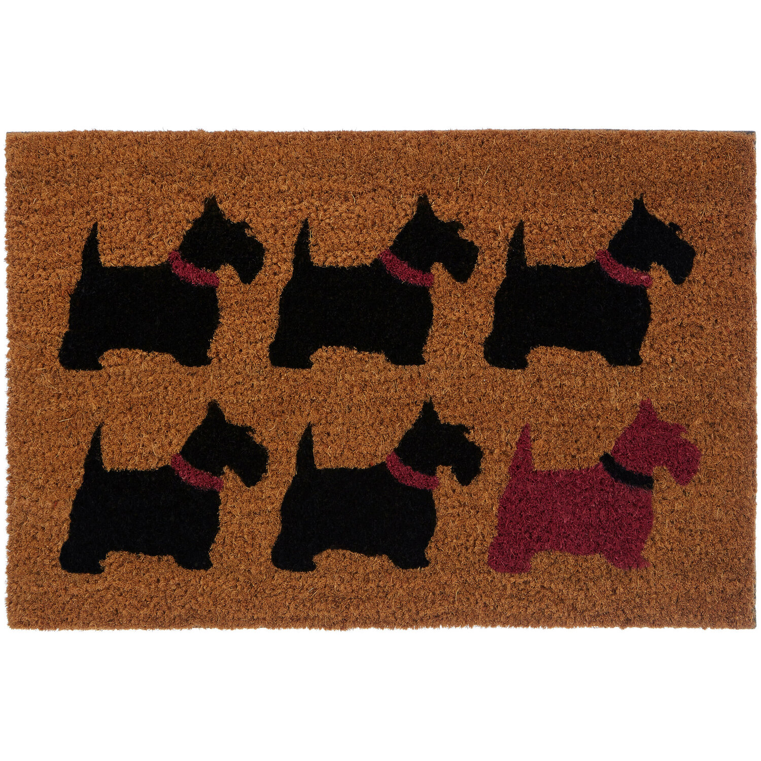 Maison By Premier Filta Scottie Dog Doormat - Brown