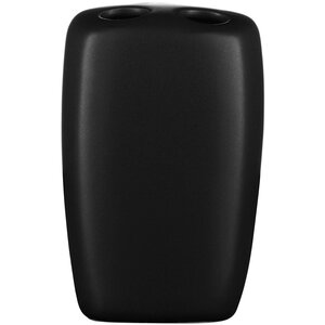 Matt Black Toothbrush Holder