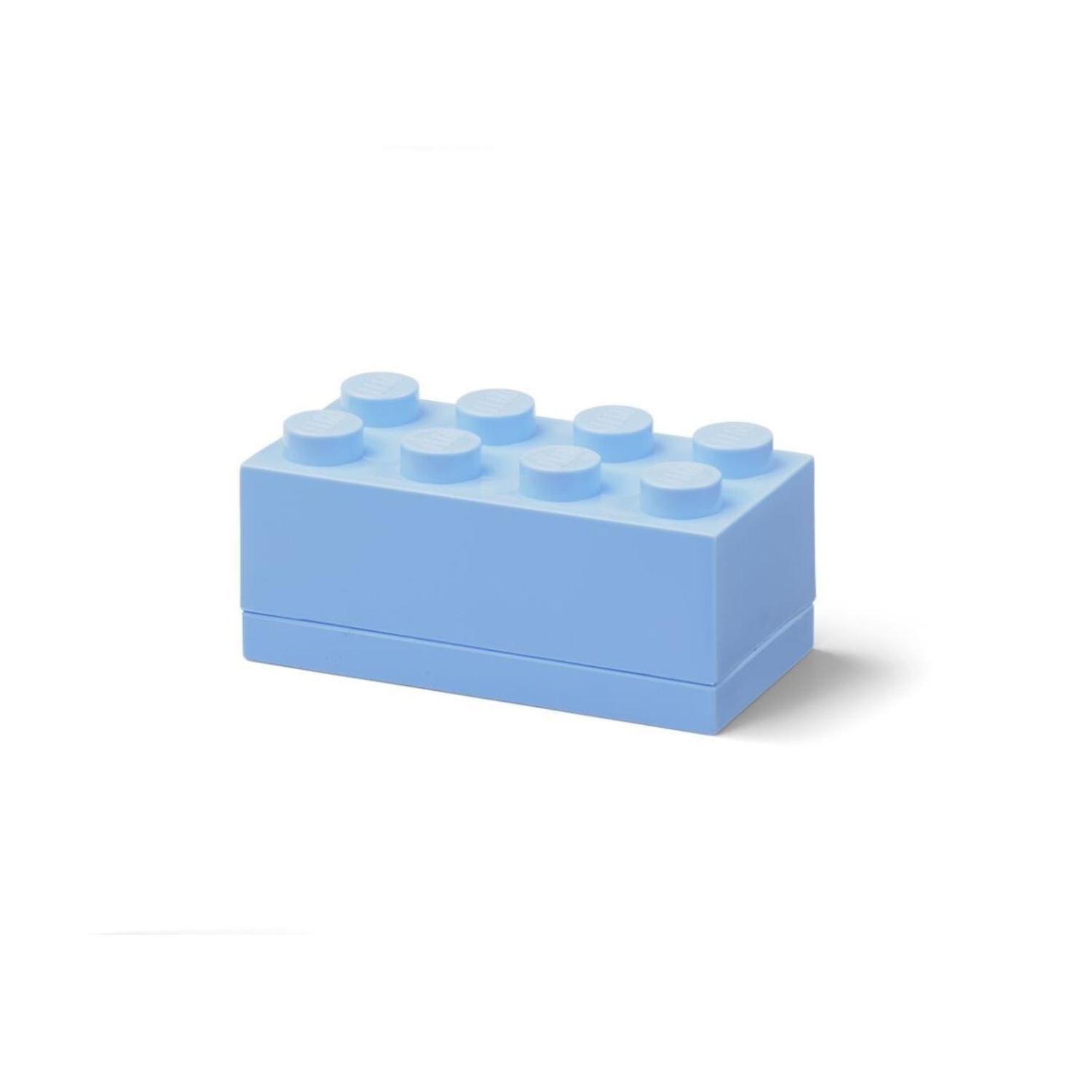 Lego Mini Box 8 Storage Brick Light Blue - Light Blue