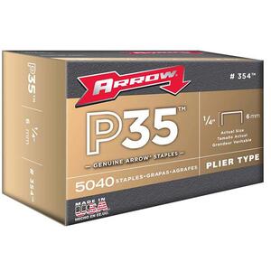 ARROW P35 Staples 6mm (1/4In) Box 5040