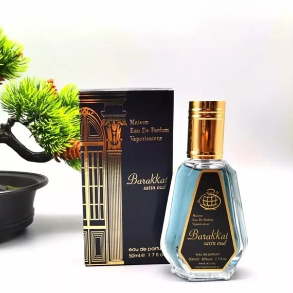 Fragrance World Barakkat Satin Oud EDP Spray 50ml