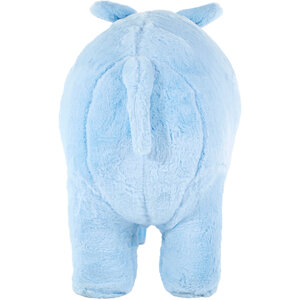 Jungle Safari Kids Blue Hippo Animal Stool