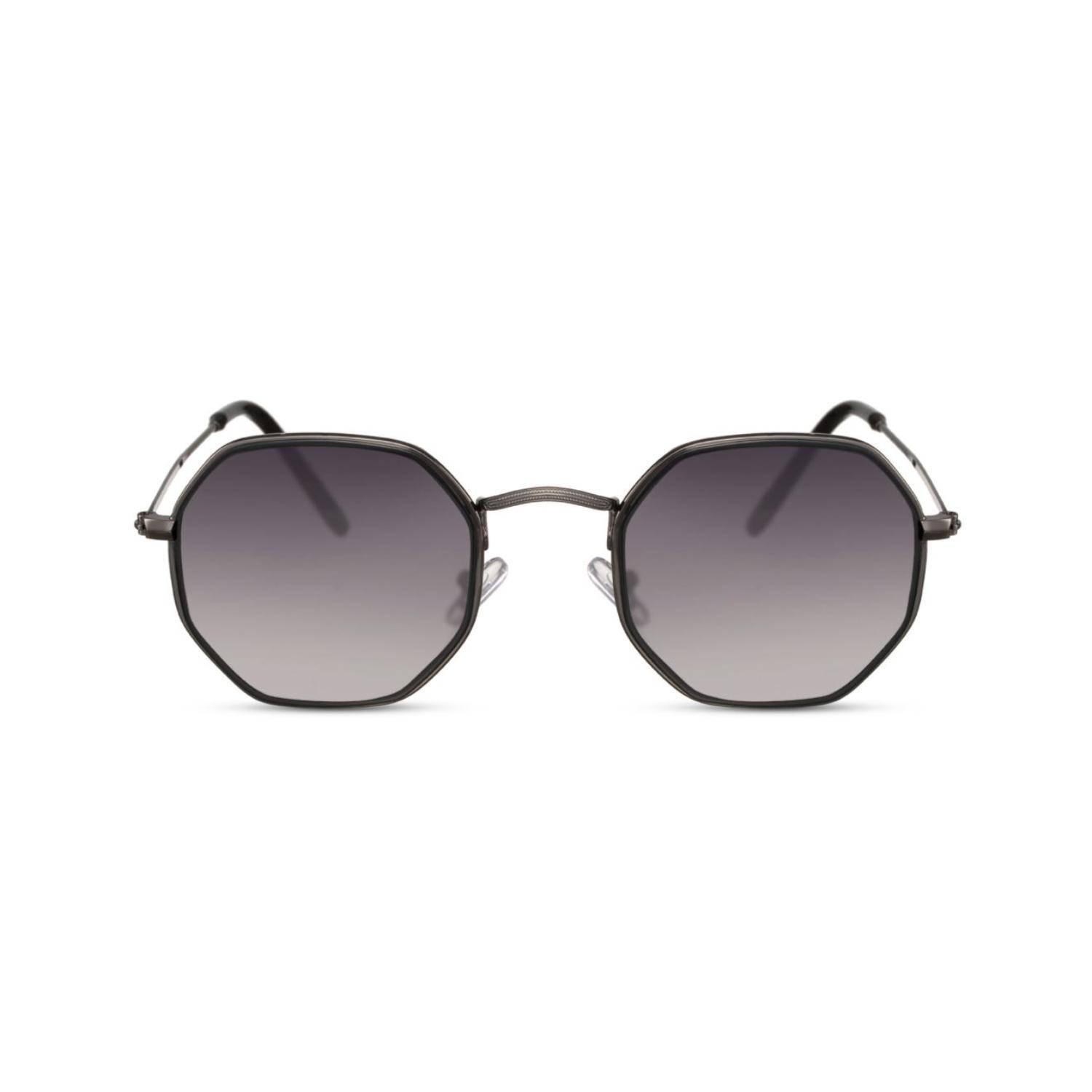 Sunglass Station Urban Geometric Unisex Sunglasses - Glossy Black