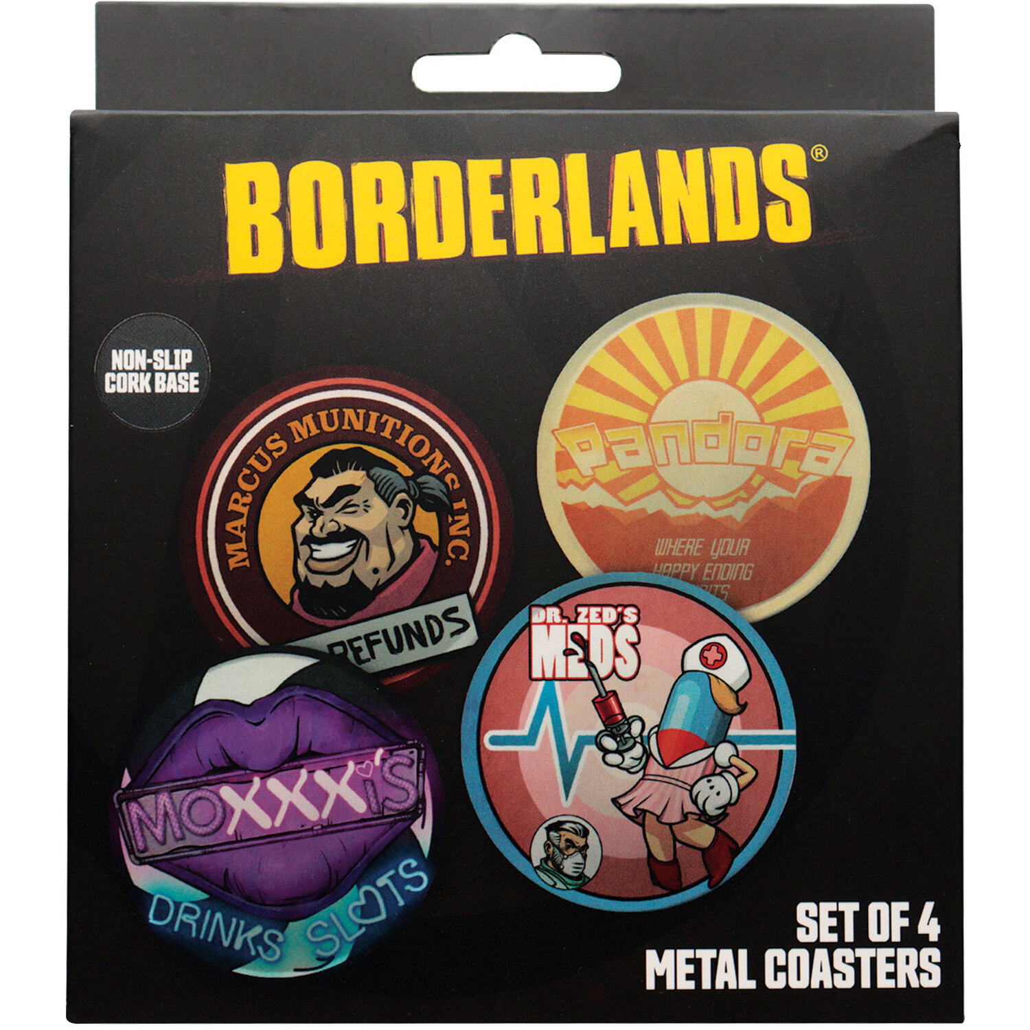 Image of Borderlands Set of 4 Coasters -&hellip;