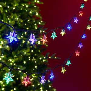 150 LED Multicolour Star String Light
