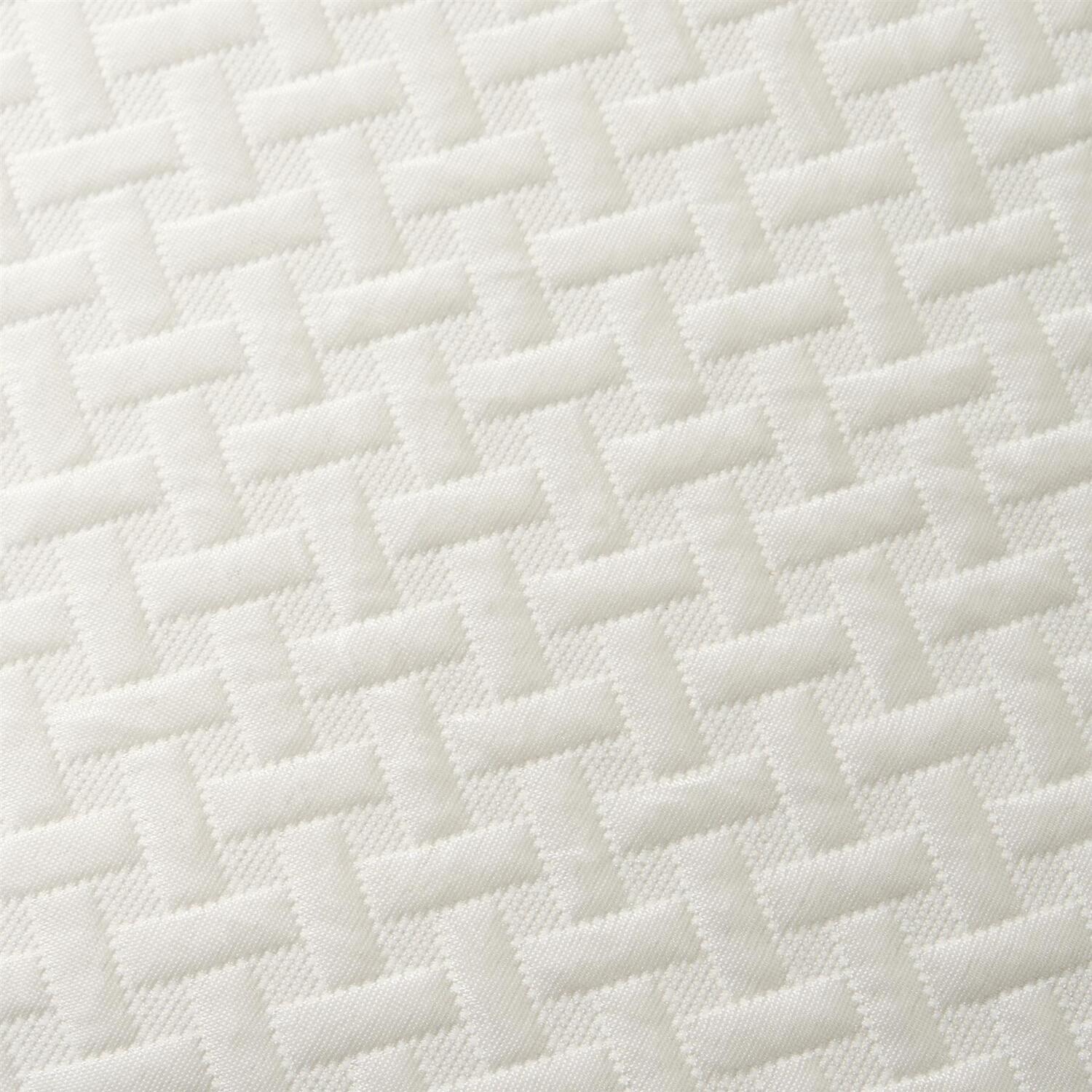 OHS Cooling Mattress Protector Topper Fitted Sheet or Pillow Protectors in White | Size: Double Fitted