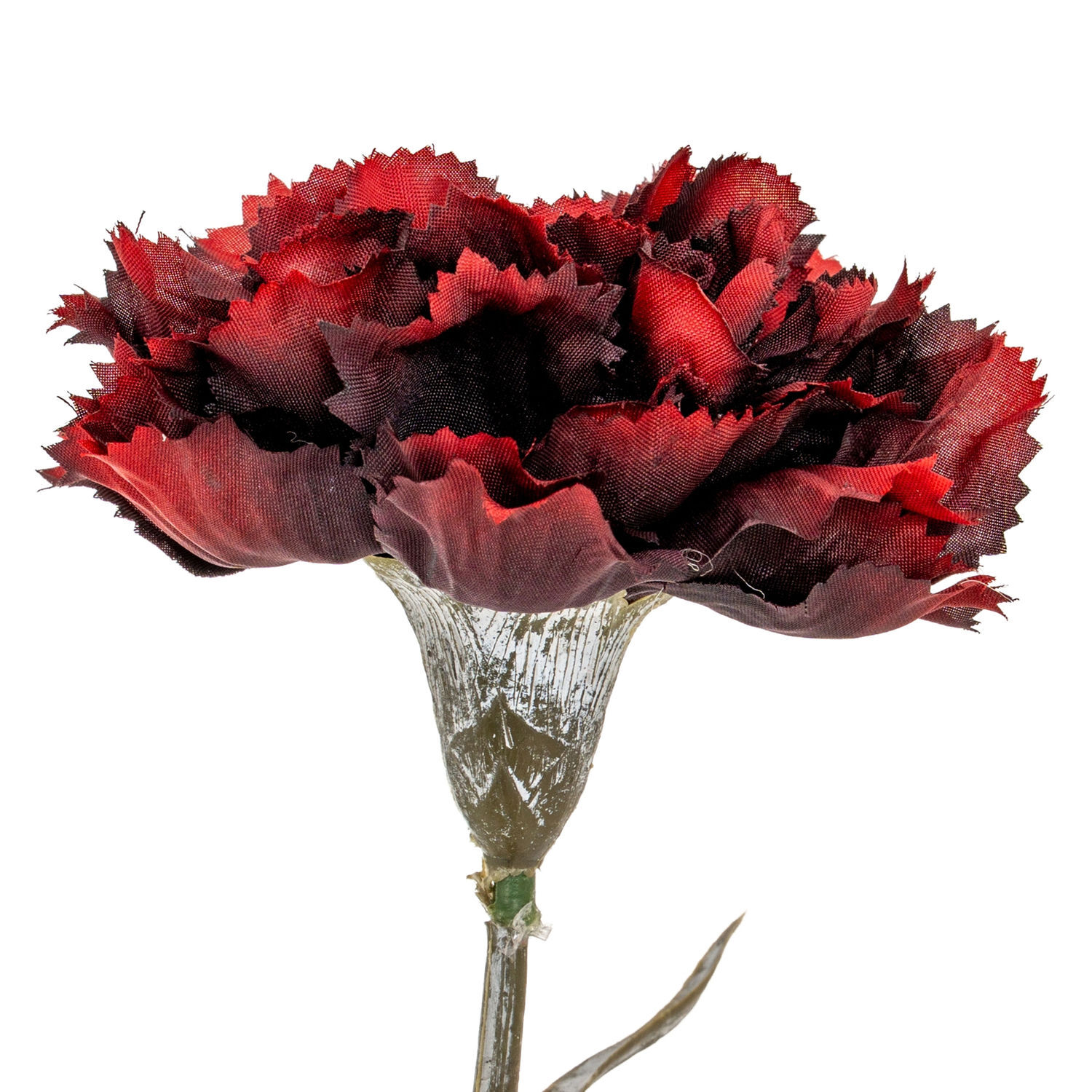 Hill Interiors Carnation Artificial Flower - Burgundy