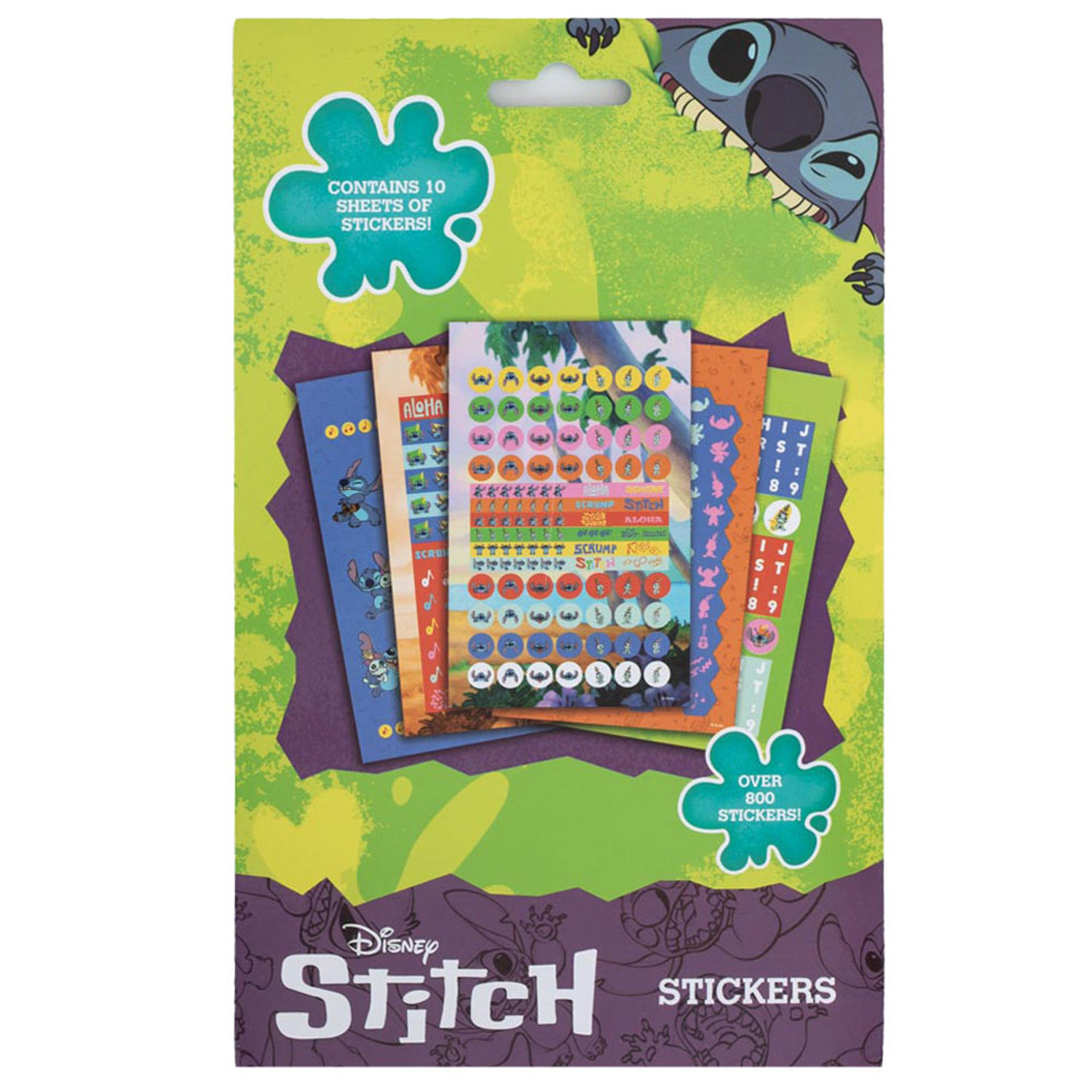 Lilo & Stitch Stickers (Pack Of 800) - Multicoloured