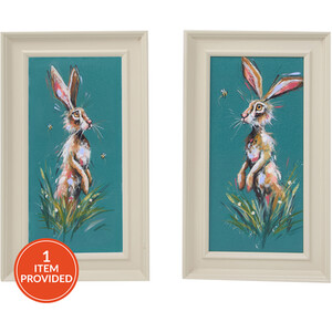 Barley and Rye Rabbit Framed Print