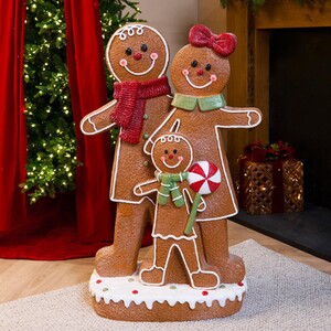 Gingerbread Family Ornament
