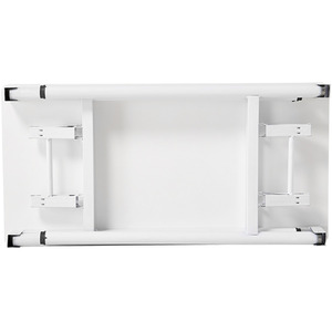 Space Saving Folding Office Desk with Adjustable Feet