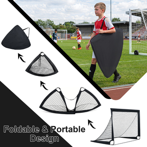 Set of 2 Portable Football Goals