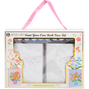 Paint Your Own Book Vase Kit