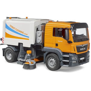 Bruder MAN TGS Street Sweeper Detailed Vehicle & Playset Model