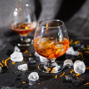 Misket Brandy Snifter Glasses - 390ml - Clear - Pack of 12