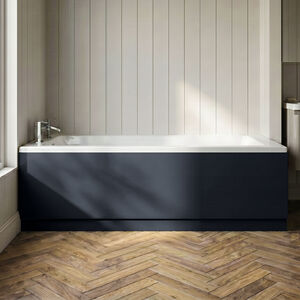 1700mm Bath MDF Front Panel and Plinth - Dark Grey