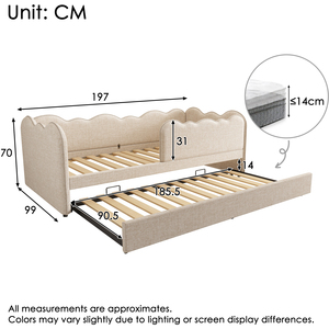 Cloud-Shaped Daybed