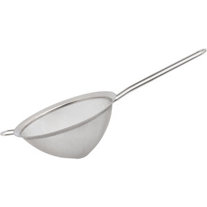 Buckingham Fine Mesh Conical Sieve - Stainless Steel 20 cm