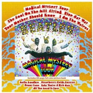 The Beatles Magical Mystery Tour Album Greetings Card