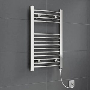 150W Curved Bar Electric Heated Towel Radiator