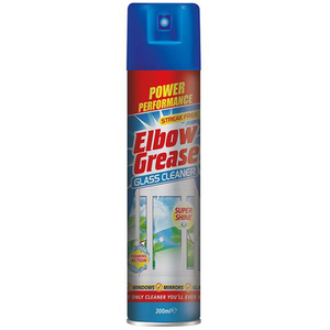 Elbow, EG274, Glass Cleaner Aerosol, 300ml, Cleaning