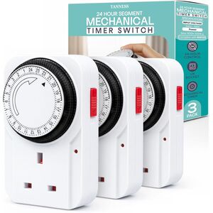 Tanness 24-Hour Mechanical Timer Plugs UK