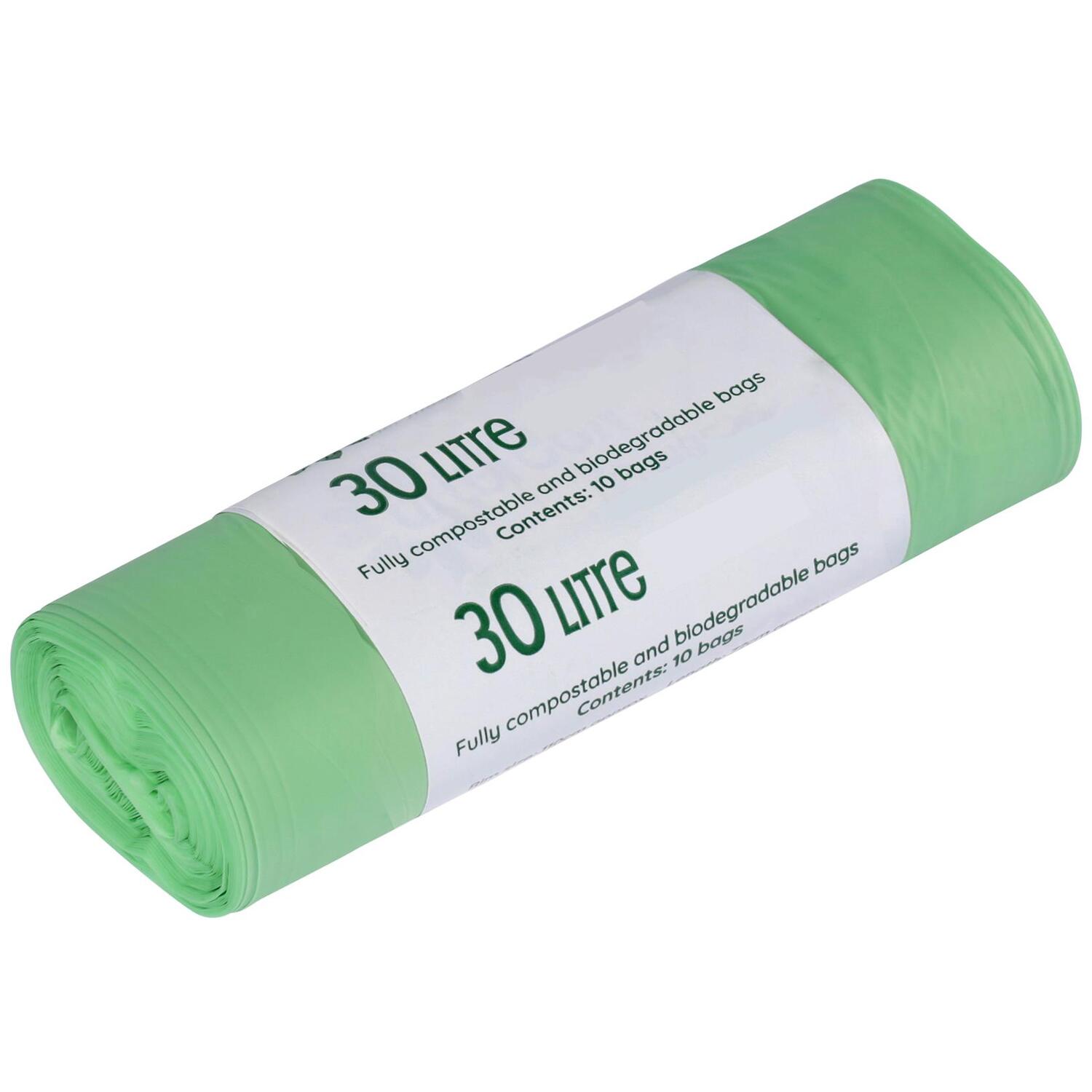 30 Litre Compostable Food Waste Caddy Liners, 10 Pack - EN 13432 Certified - Image 7