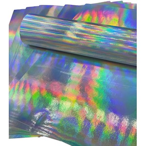 Syntego 10 Sheets of A4 Holographic Rainbow Reflective Effect Paper 122gsm