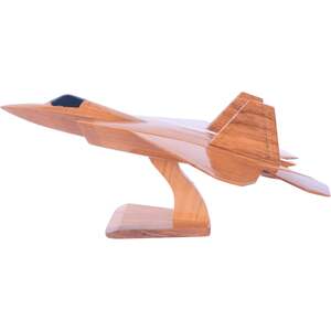 F-22 Raptor Wooden Jet  Premium Display Model