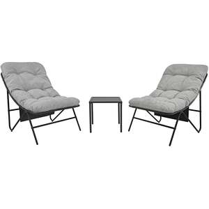 Garden Bistro Set 3PC Outdoor Patio Furniture