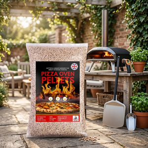 30L Premium Fuel Wood Pellets For Pizza Ovens, Grills, BBQs & Smokers