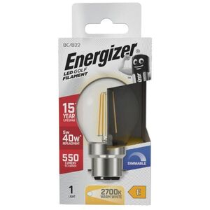 Energizer BC / B22 LED Golf Bulb