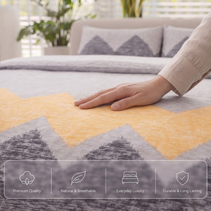 Geometric Reversible Duvet Cover Set