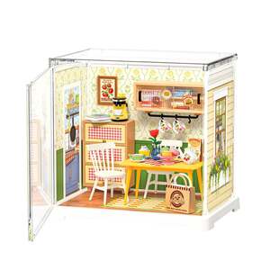 Floral Dining Room Super Creator Miniature Room Box Kit