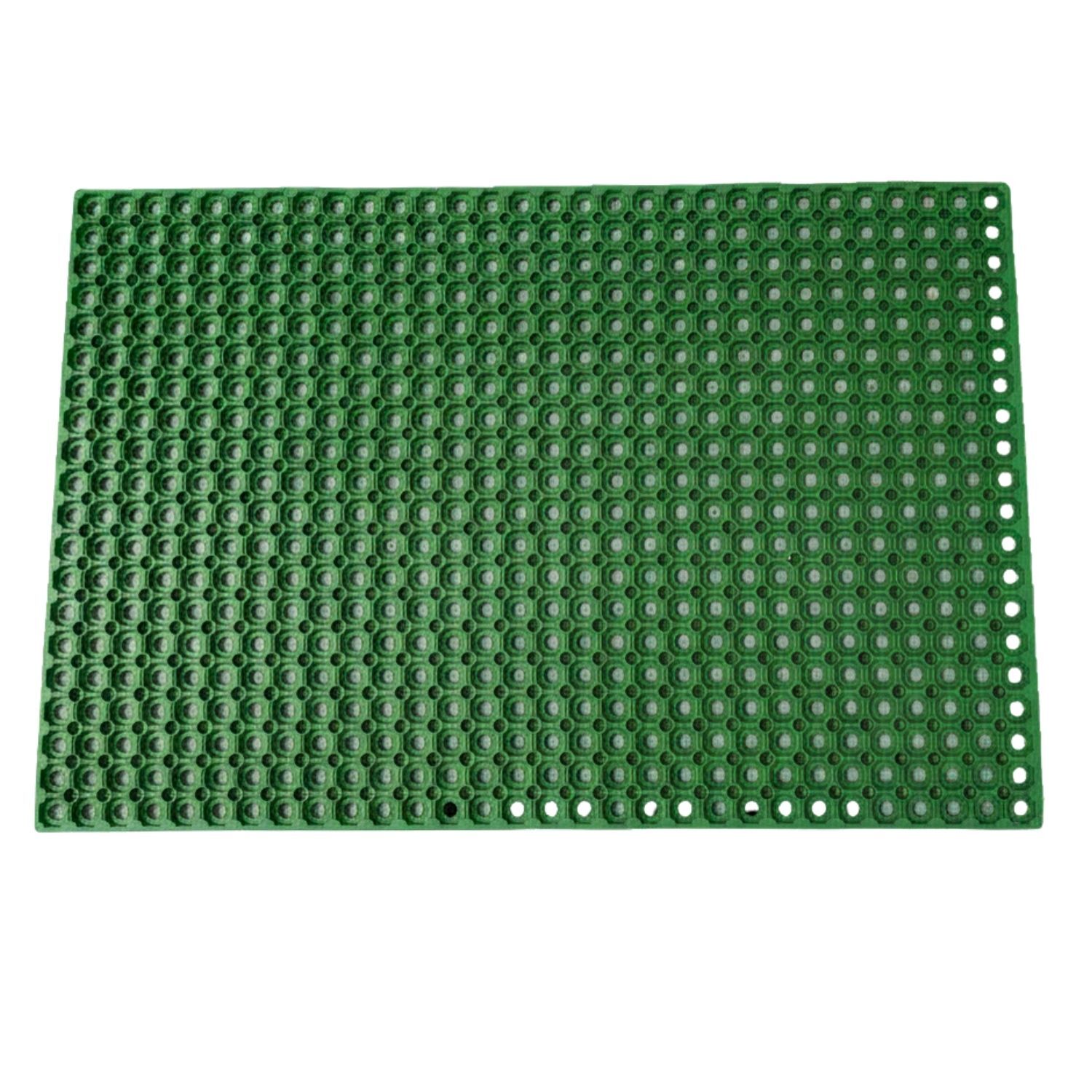 B&Q - Green Heavy Duty Grass Protection Mat 150Cm X 100Cm X 22mmRubber Hollow Drainage Ground Mat For Grass Reinforcement - Image 2
