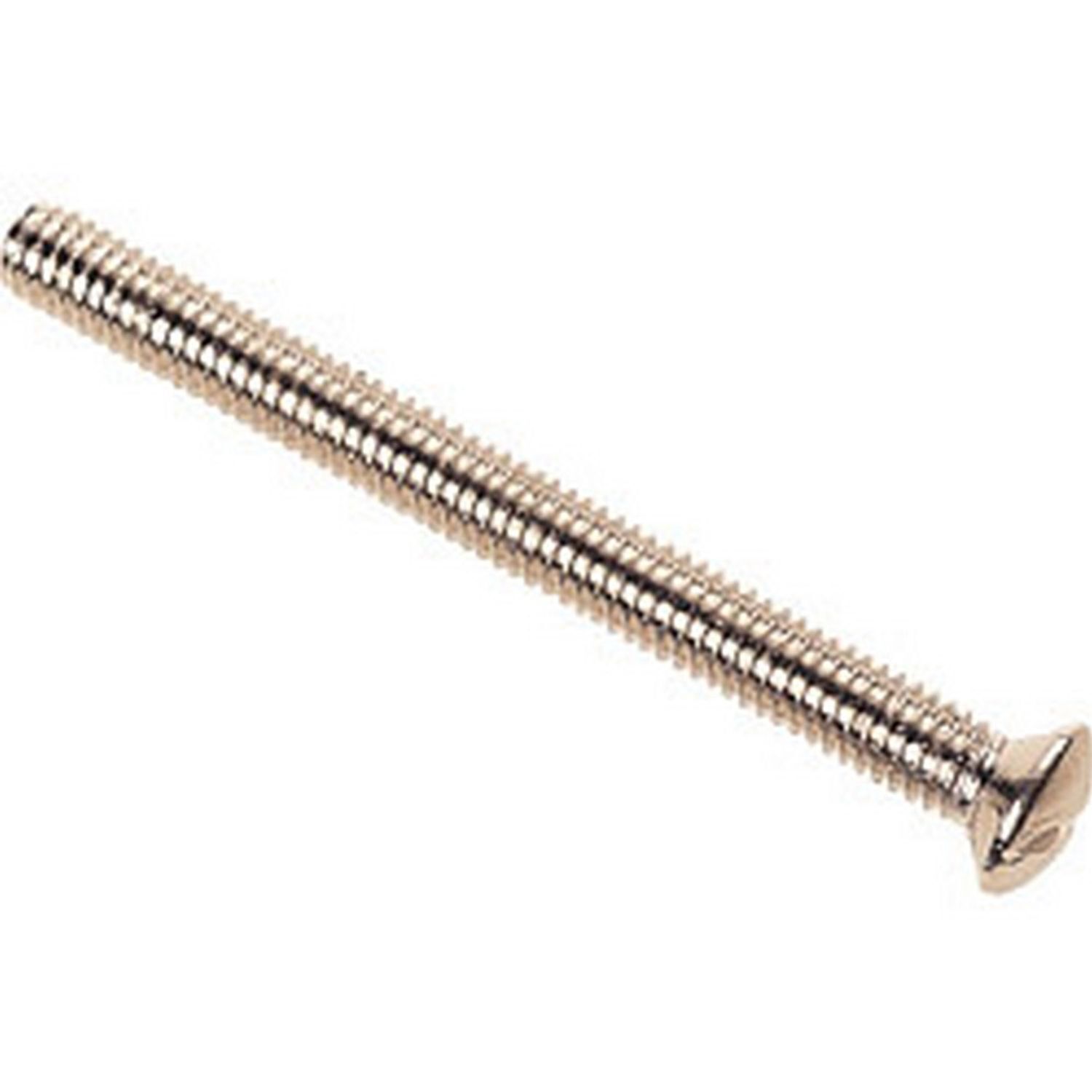 Dencon Flat Head Screws (Pack Of 2) - Silver