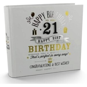 Signography 21st Birthday Photo Album