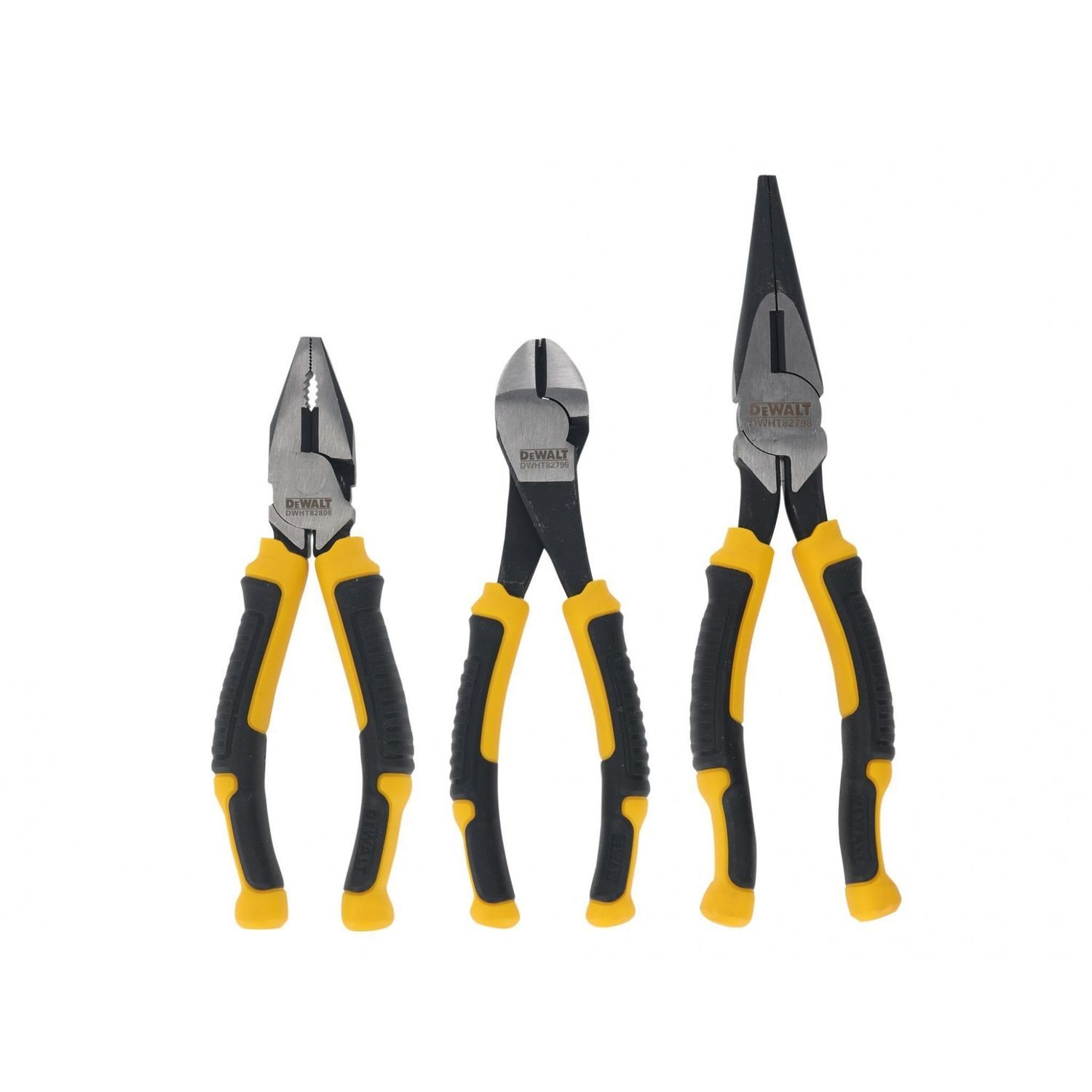 Dewalt Hand Tools Plier Set, 3 Piece - Multi Colour