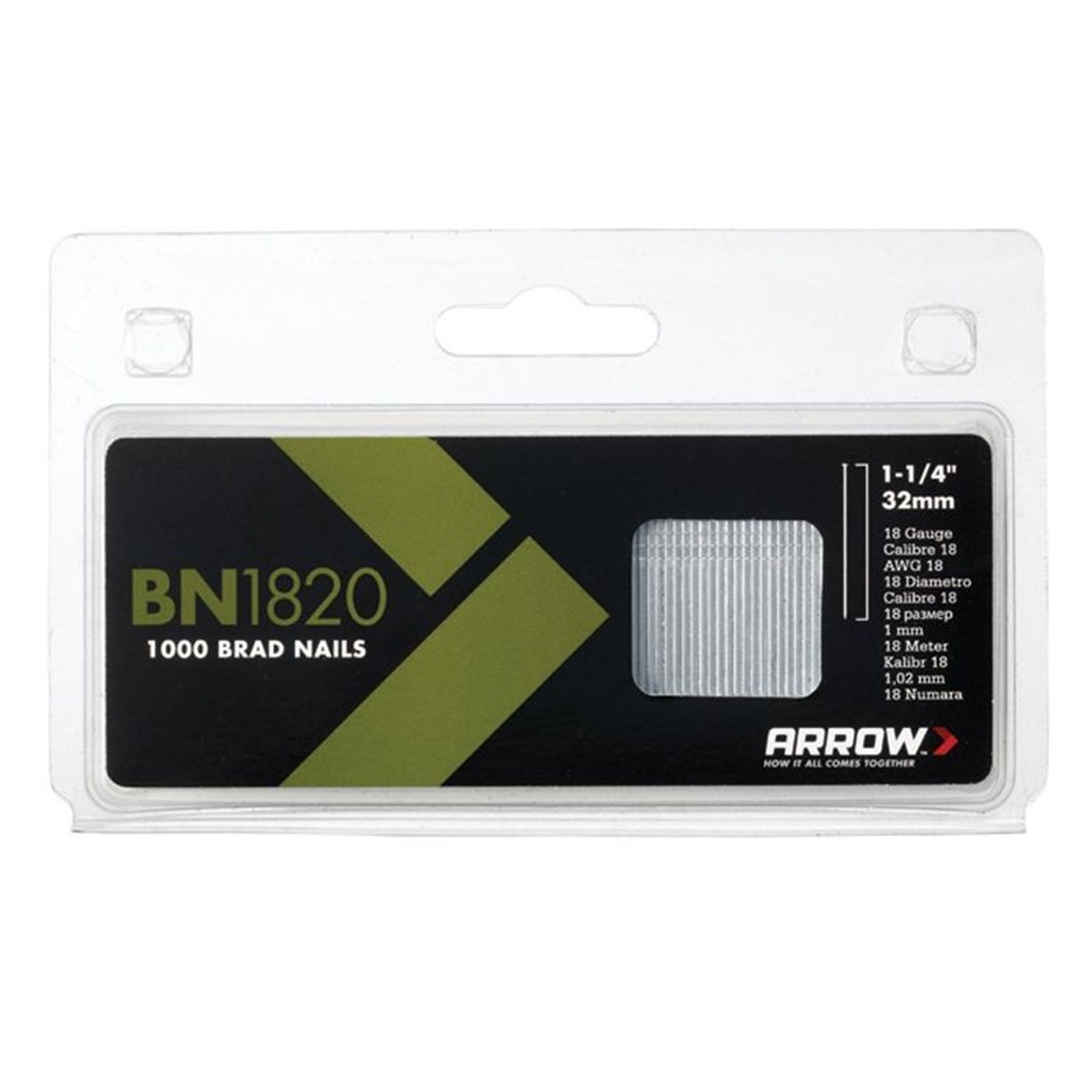Arrow Brad Nails C - Multi Colour