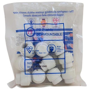 Whitespeed Gutter Stop End (Pack of 10)