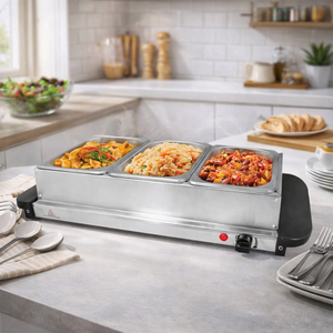 Dragodirect Buffet Server and Electric Warming Plate.