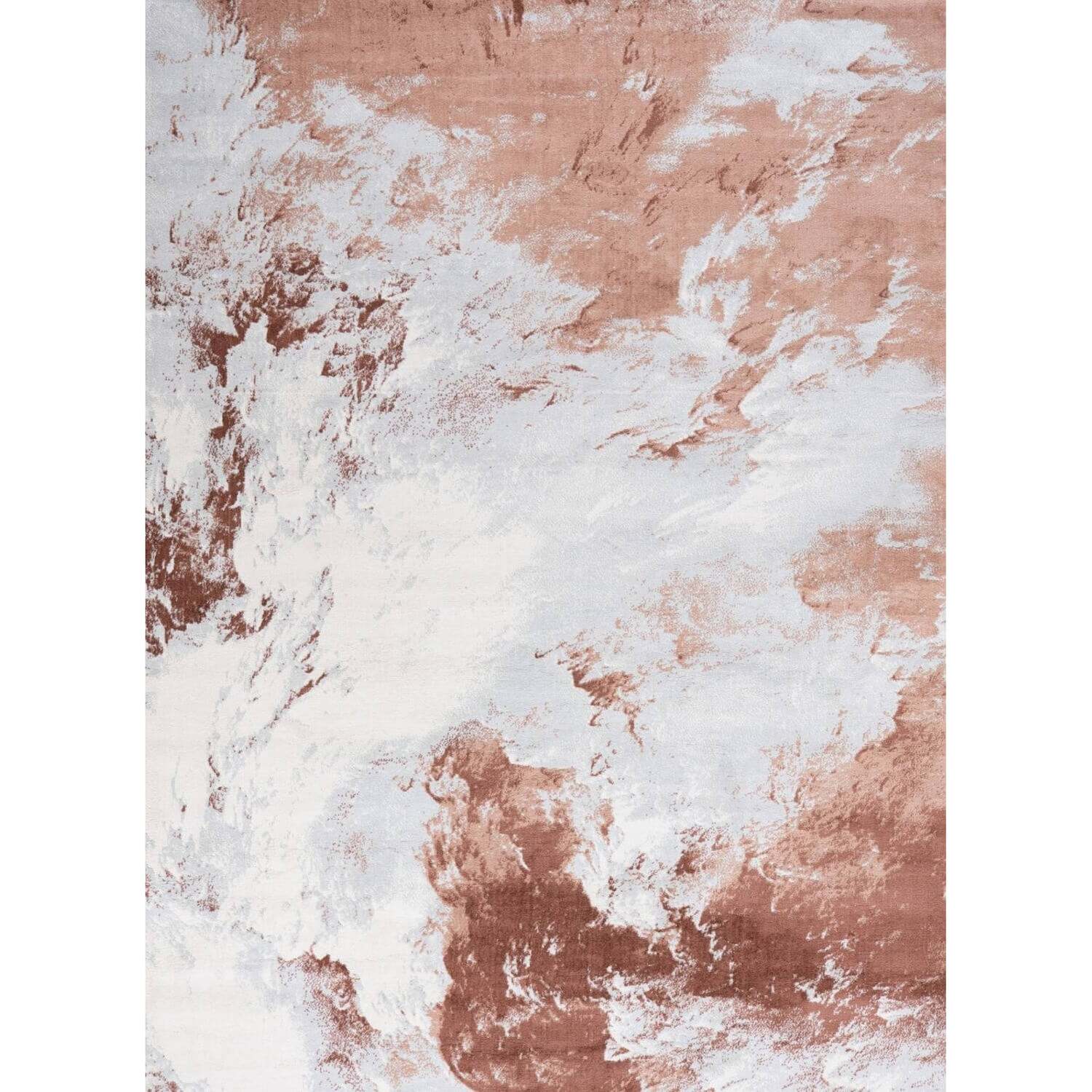 The Rugs Unisex Pink Elaris Stain Resistant Marble Design Living Room Area Rug 400 In 120Cm X 170Cm - Image 2