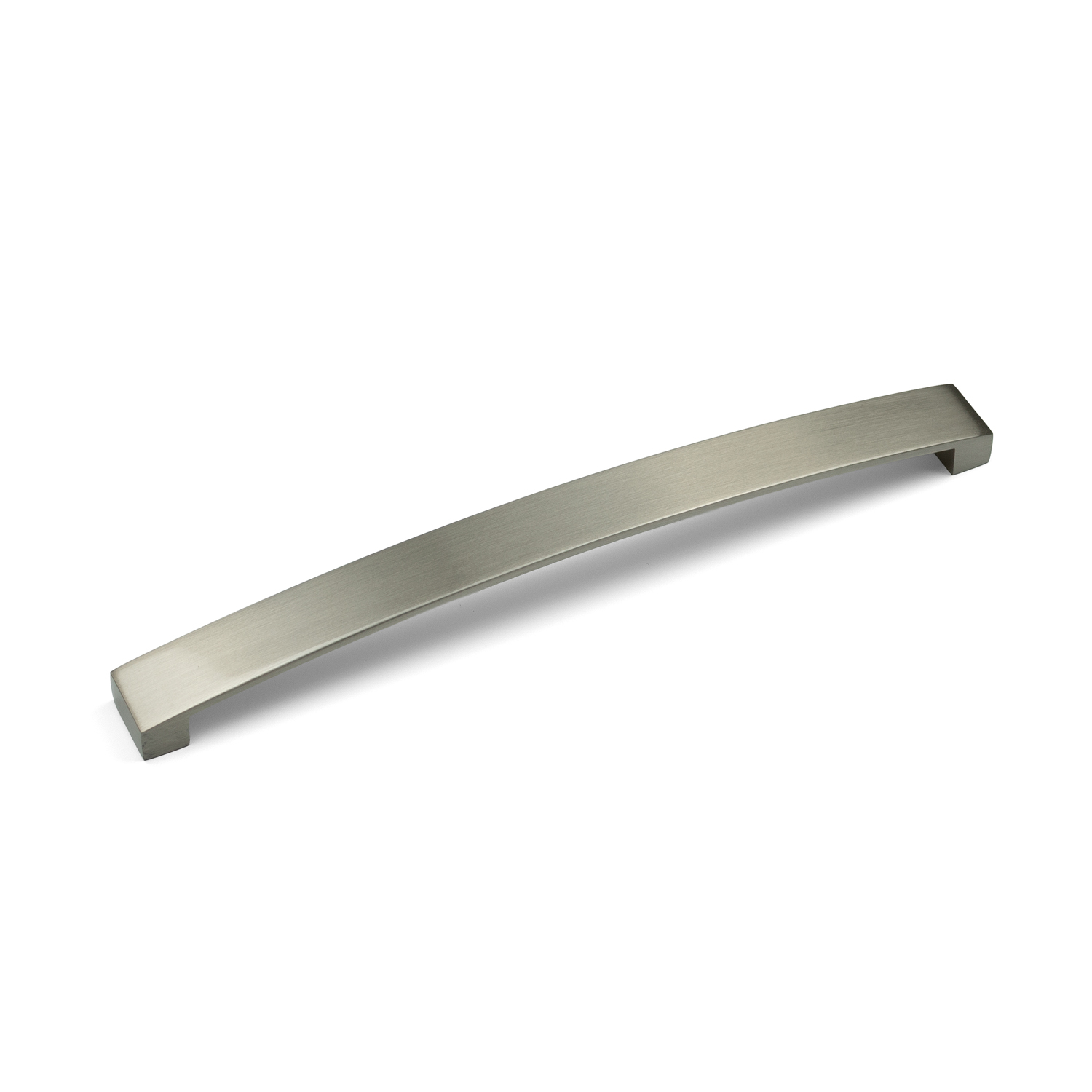 Rackhams Brushed Nickel Curved Bow Handles - 224Mm Handle - Image 4