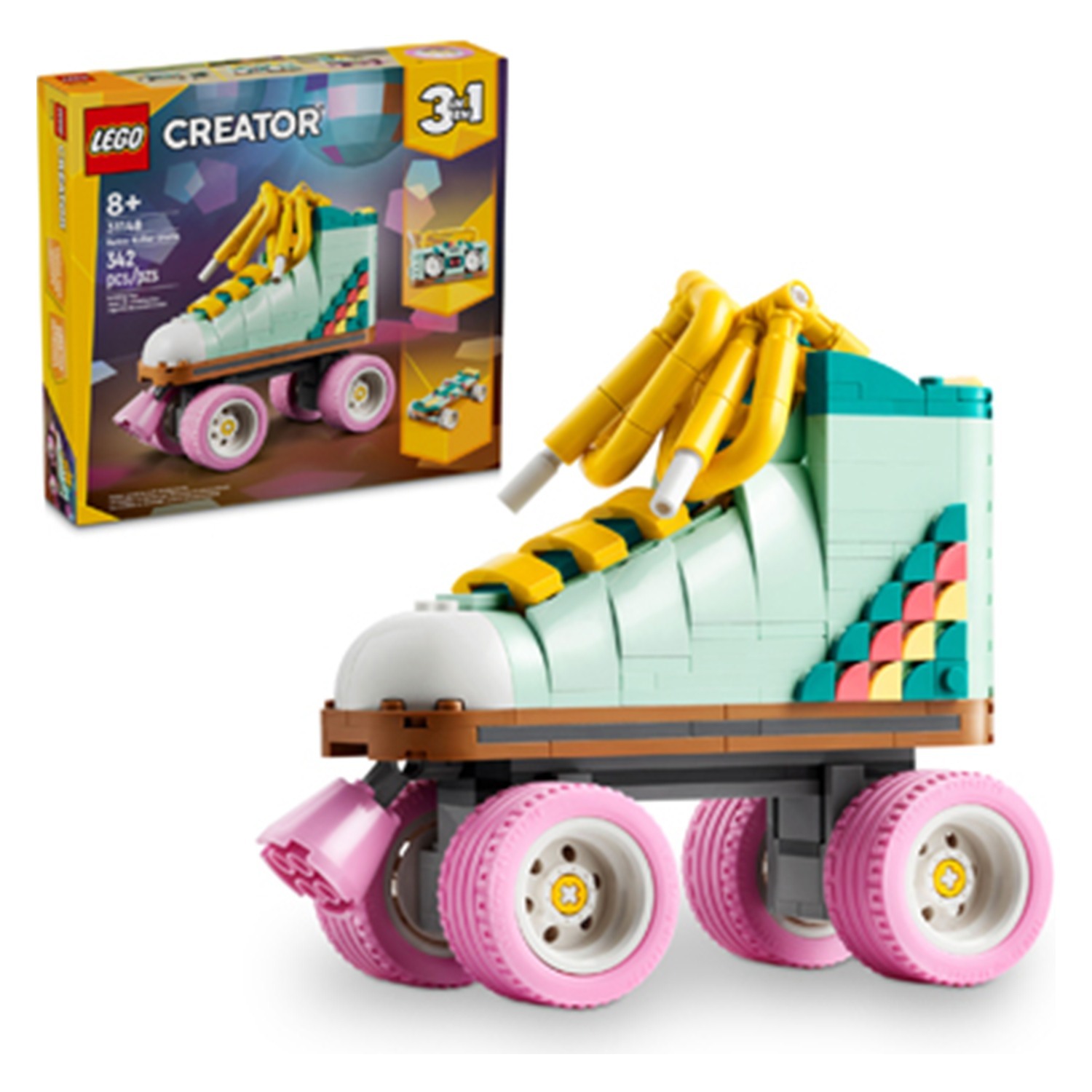 LEGO Creator Expert Retro Roller Skates Toy - Perfect Gift for Birthdays, Christ - Image 13