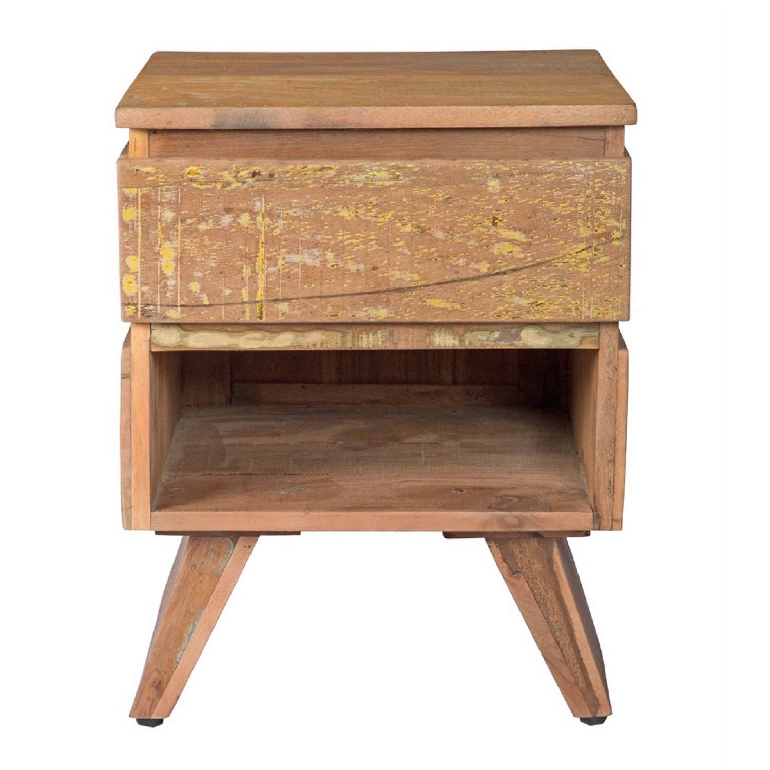 IH Design - Reclaimed Limited Edition Bedside Table - Brown thumbnail