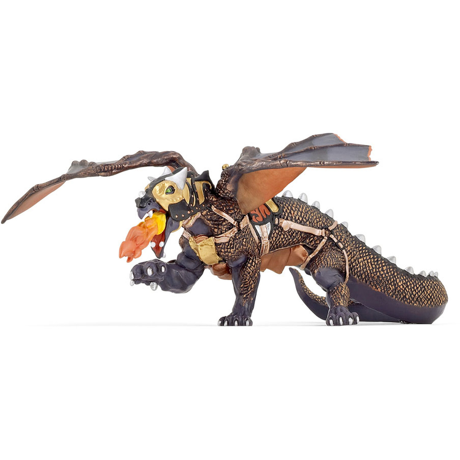 Image of PAPO Fantasy World Dragon of Darkness Toy Figure - Black